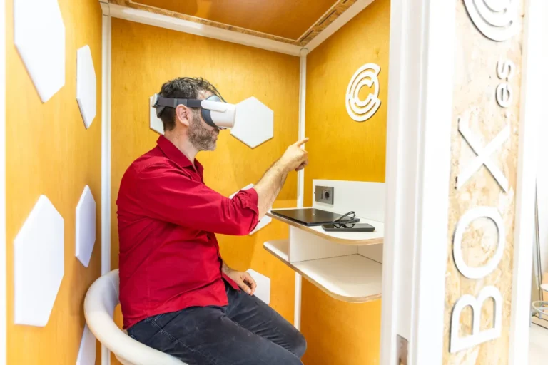 Cabina insonorizada Realidad Virtual